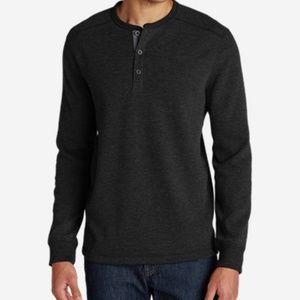 **NWT**Eddie Bauer's Favorite Thermal Henley Shirt